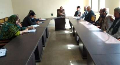 (01/02/2021) District Duki Field visit by BRACE MTR Mission Meeting at Dep. Comm. Office