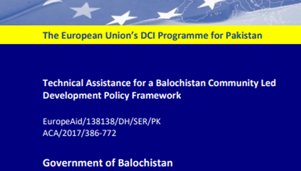 Government of Balochistan Community Led Local Governance Policy Launch Event Report